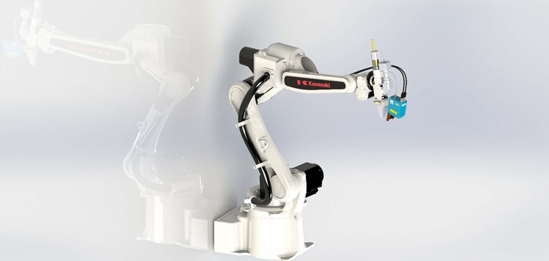 焊接機器人加裝焊縫跟蹤系統(tǒng)實現(xiàn)焊縫精準(zhǔn)定位